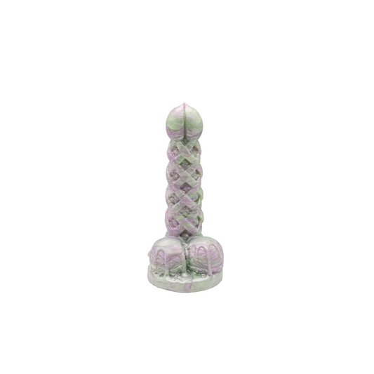 Premade Mini Peach Pie A La Mode Dildo - Medium - Suction Cup