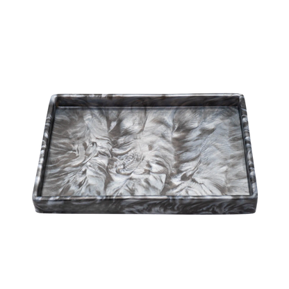 Decorative tray. Our decorative trays are made of platinum-grade silicone. Our decorative trays are heat resistant and dishwasher safe. 