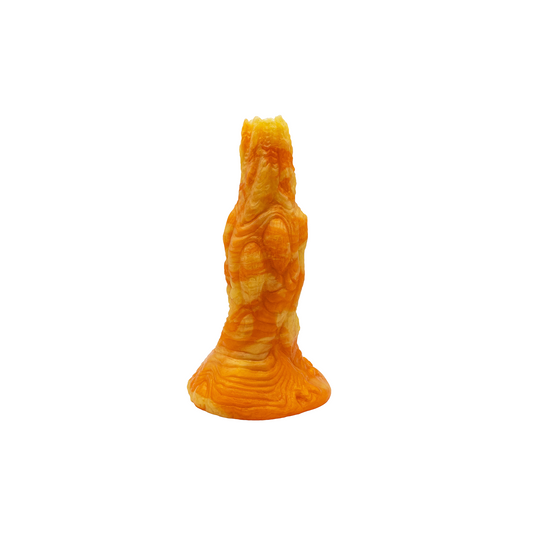Mt. Fukmi is a volcano-inspired fantasy dildo, with crevices and ridges to send shockwaves of pleasure throughout every fiber of your being. All fantasy dildos are handmade with body safe platinum grade silicone and shipped discreetly. 