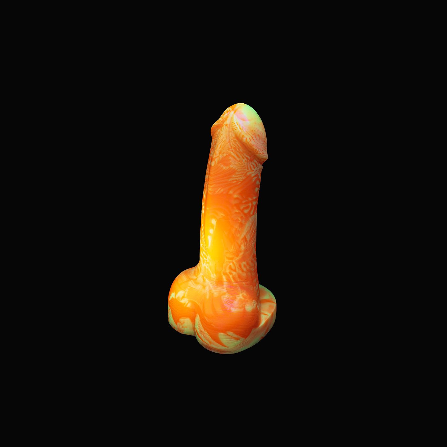 Premade Dick the Realistic Dildo - Med - Suction Cup (UV)