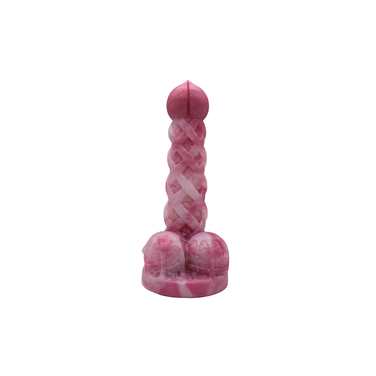 Premade Peach Pie A La Mode Dildo - Medium - Suction Cup