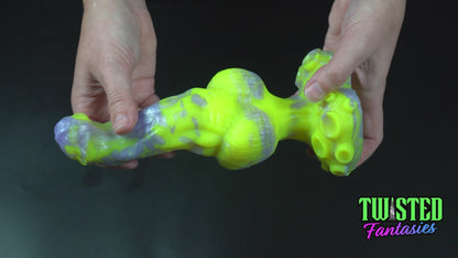 firmness video for Dominus Knotted Creature Dildo