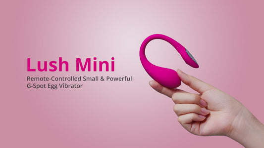 Lovense Lush Mini Remote Controlled G-Spot Egg Vibrator
