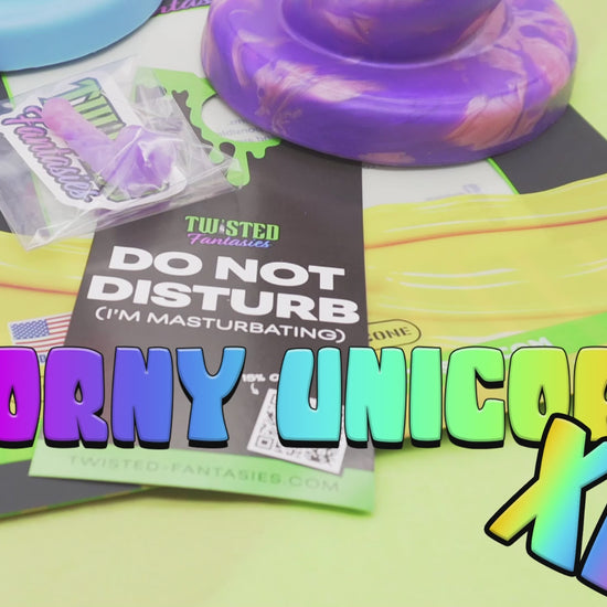 Extra Large Horny Unicorn Horn Dildo Video
