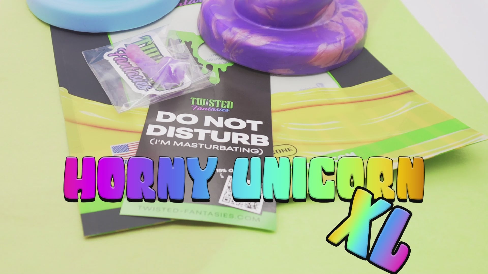 Extra Large Horny Unicorn Horn Dildo Video