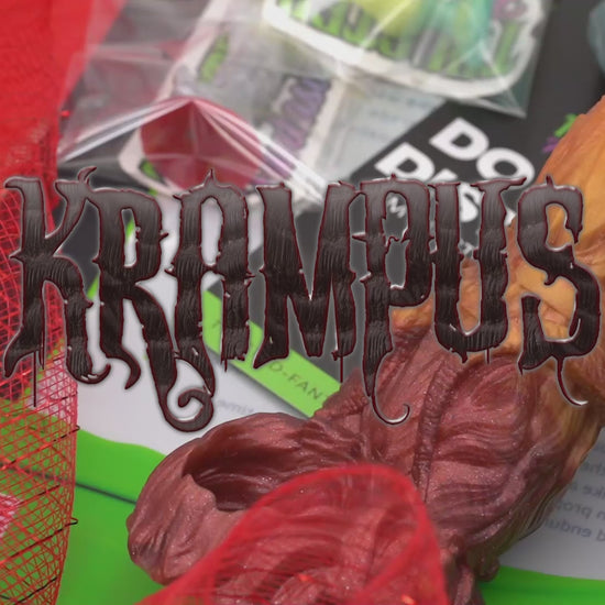 Krampus the Devil Dildo and Penis Sleeve Video