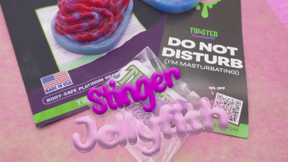 Stinger the Jelly Handheld Sex Toy Grinder Video