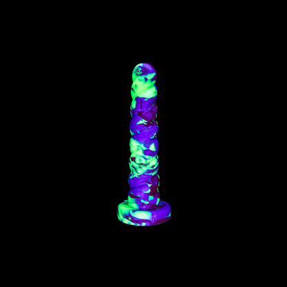 Premade Horny the Unicorn Dildo - Medium - Suction Cup (UV)