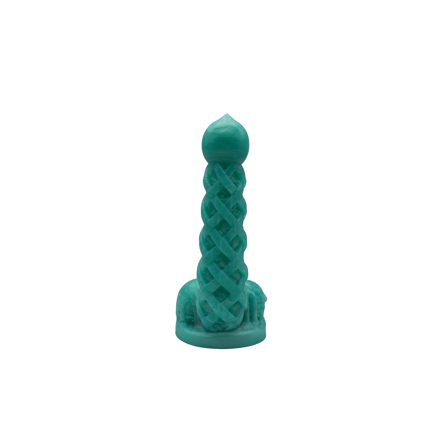 Premade Mini Peach Pie A La Mode Dildo- Medium - Standard Base