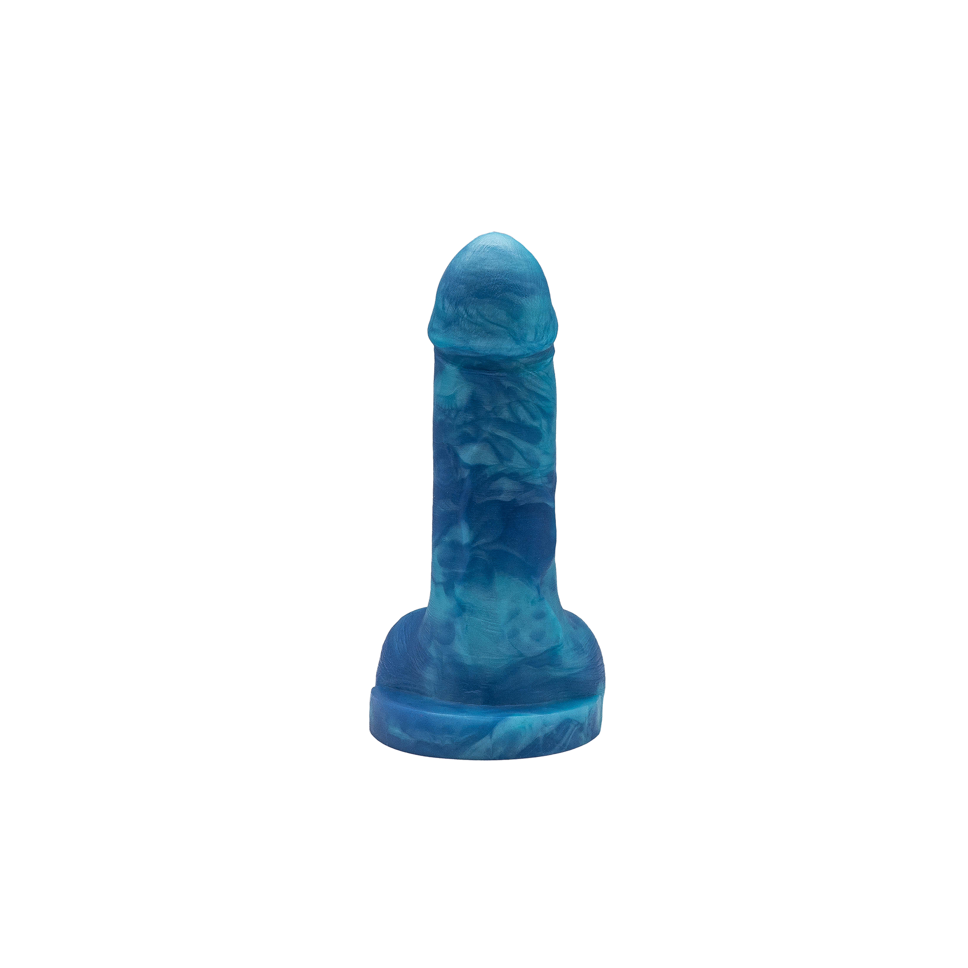 Dick is a realistic dildo. This realistic dildo has 6.25" of usable length, and has a 1.8" thick diameter around its shaft.