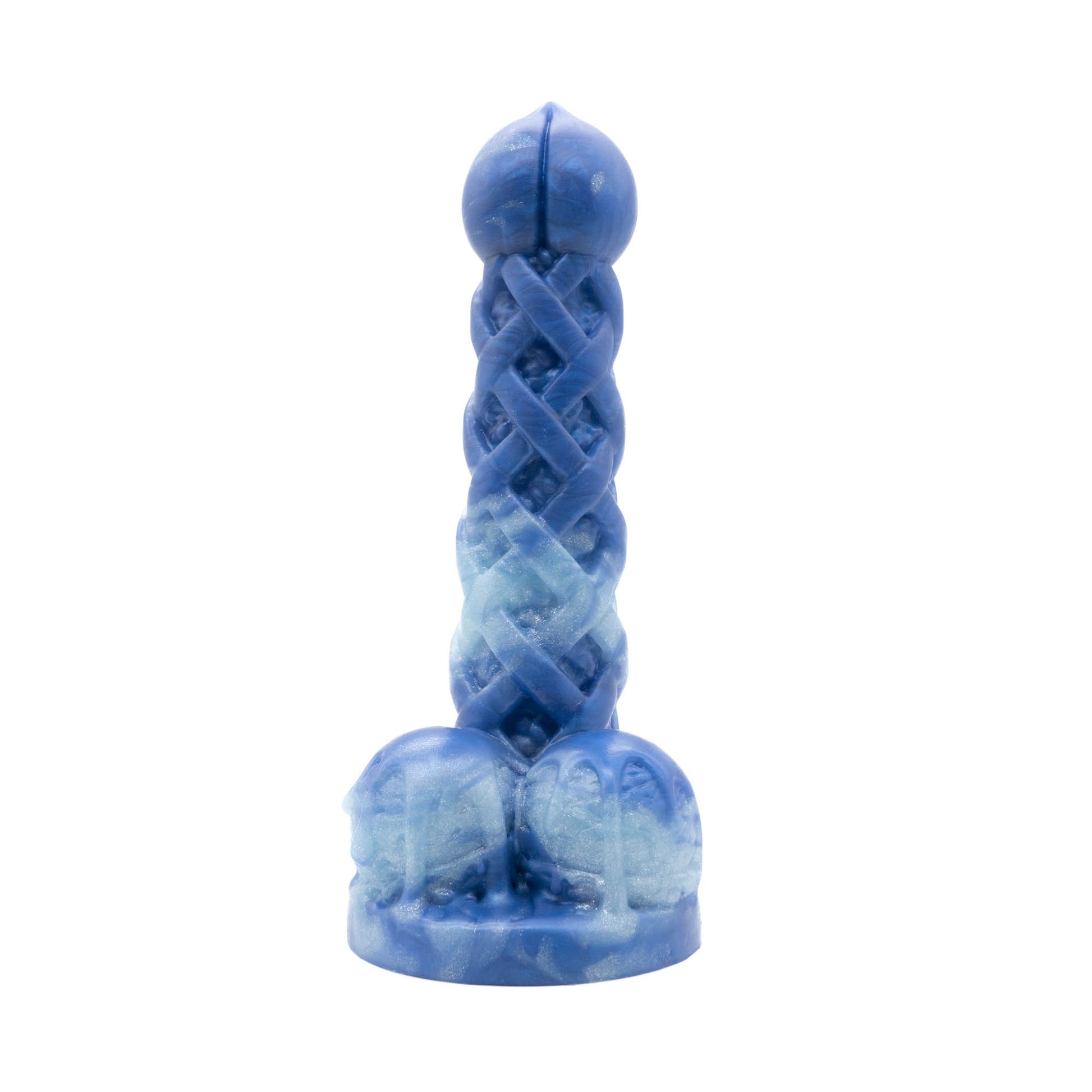 Peach Pie Icecream Dildo blue fade  - Twisted Fantasies